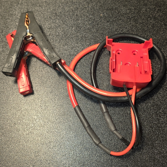"Milw Red" jump start pack. Requires "Milw Red" 18 v lithium battery. - Picture 3 of 5